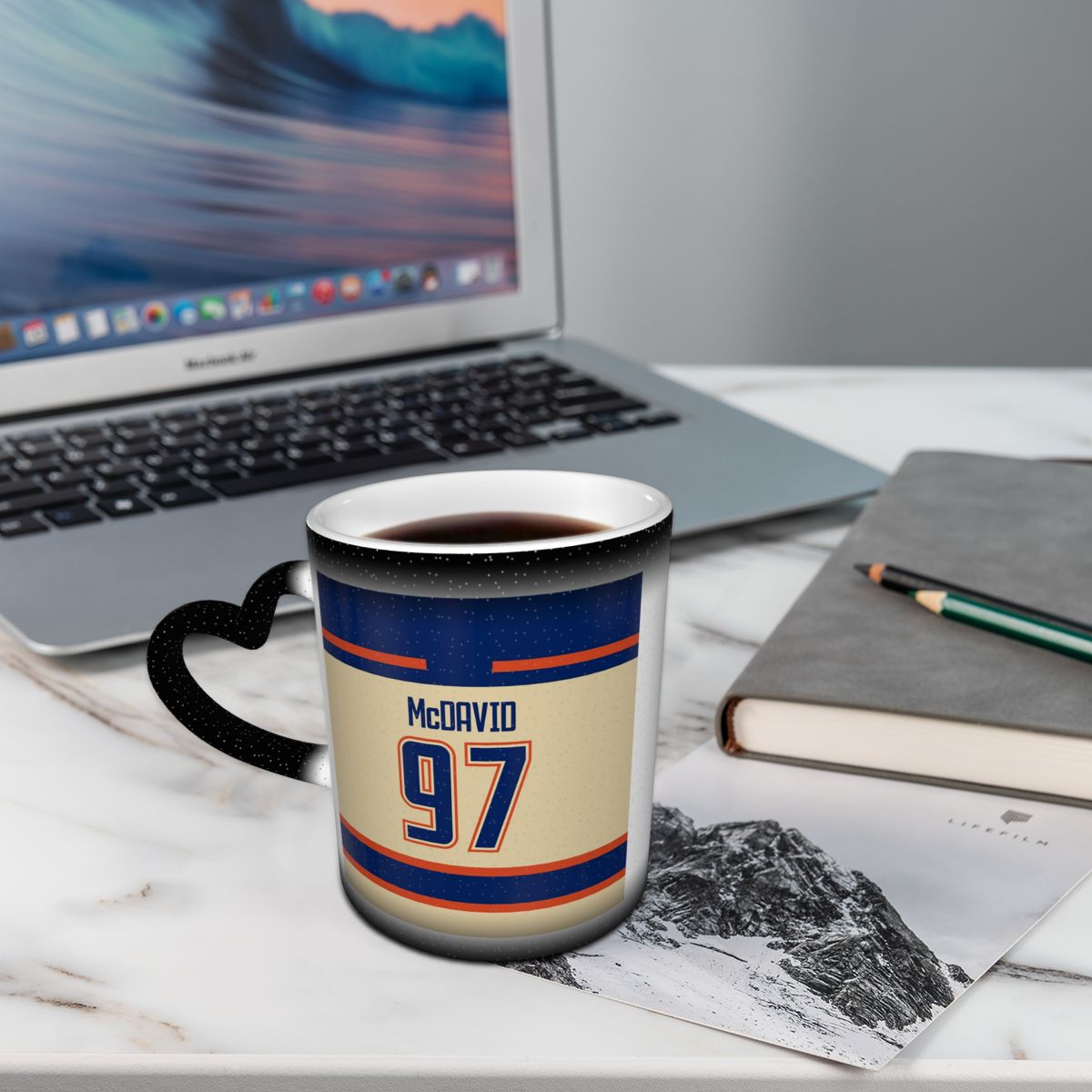 Alternative To Coffee And Tea - Забавная керамическая кружка Connor McDavid (альтернативный