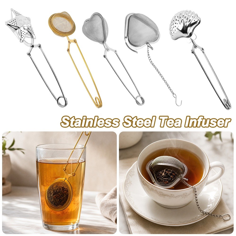 Tea Strainer Mesh - Креативный многоразовый заварочный фильтр для чая
