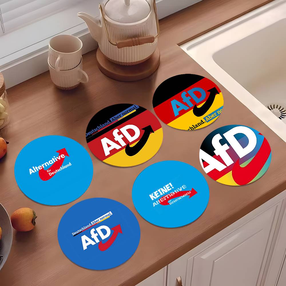 Alternative To Coffee And Tea - Деревянные подставки A-Alternative Afd, круглые, 10