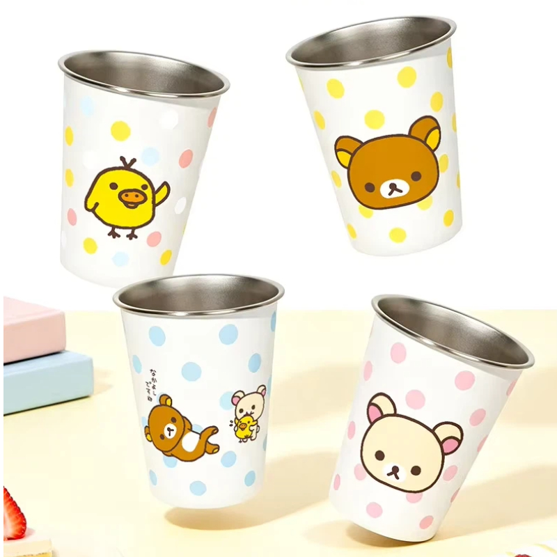 Coffee Tea Japan - Кавайная кружка из нержавеющей стали с