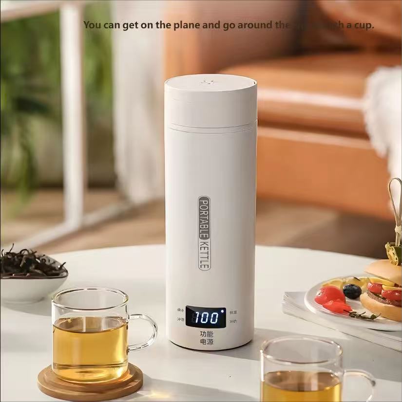 Coffee Tea Menu - Электрический чайник HOMEFISH 450 мл, портативный