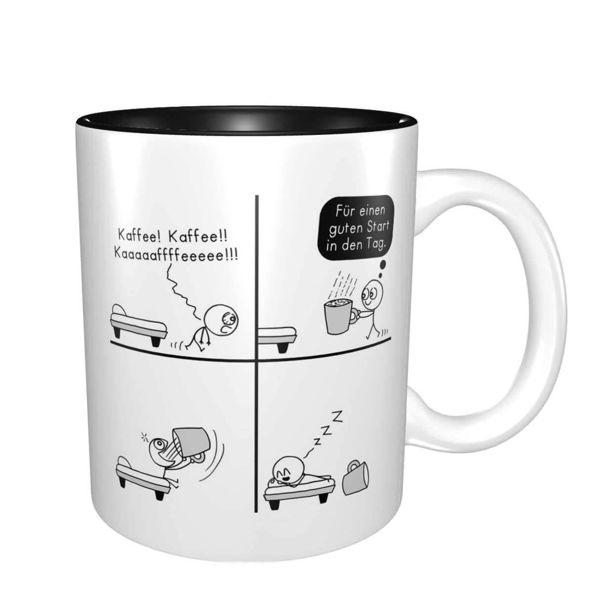 Morning Tea Coffee - Забавная керамическая кружка для утреннего кофе,
