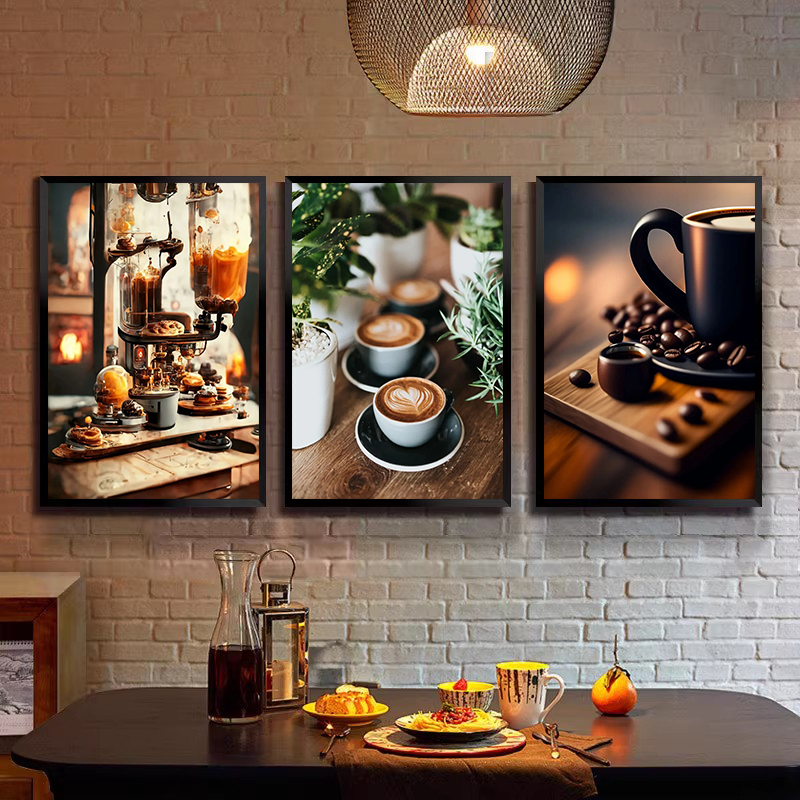 Coffee Tea Mugs - Винтажный кофе в зернах, ручная чашка