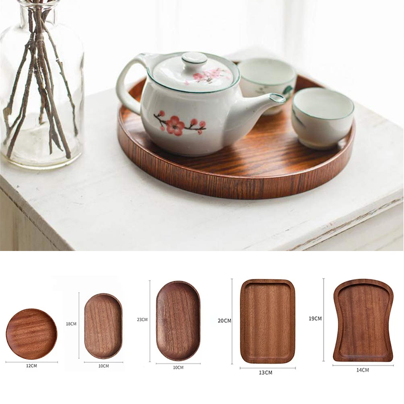 Деревянный поднос из орехового – обзор и цена Coffee Tea Japan
