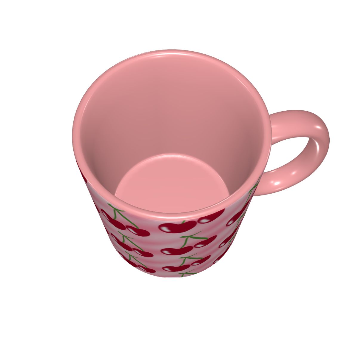 Кружка с красными вишнями, зел – обзор и цена Coffee Tea Green