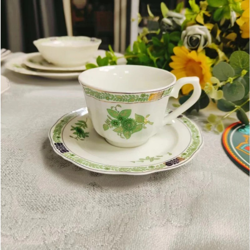 Винтажный зеленый фарфоровый ч – обзор и цена Coffee Tea Green