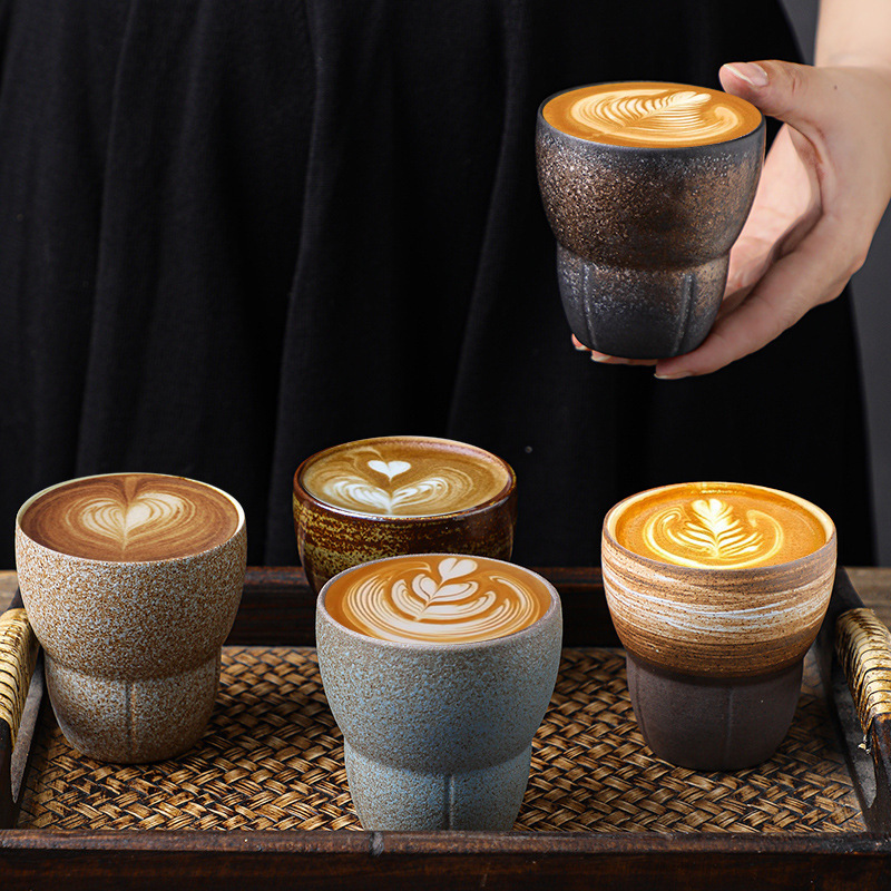 Грубая керамическая чашка для  – обзор и цена Coffee Tea Japan