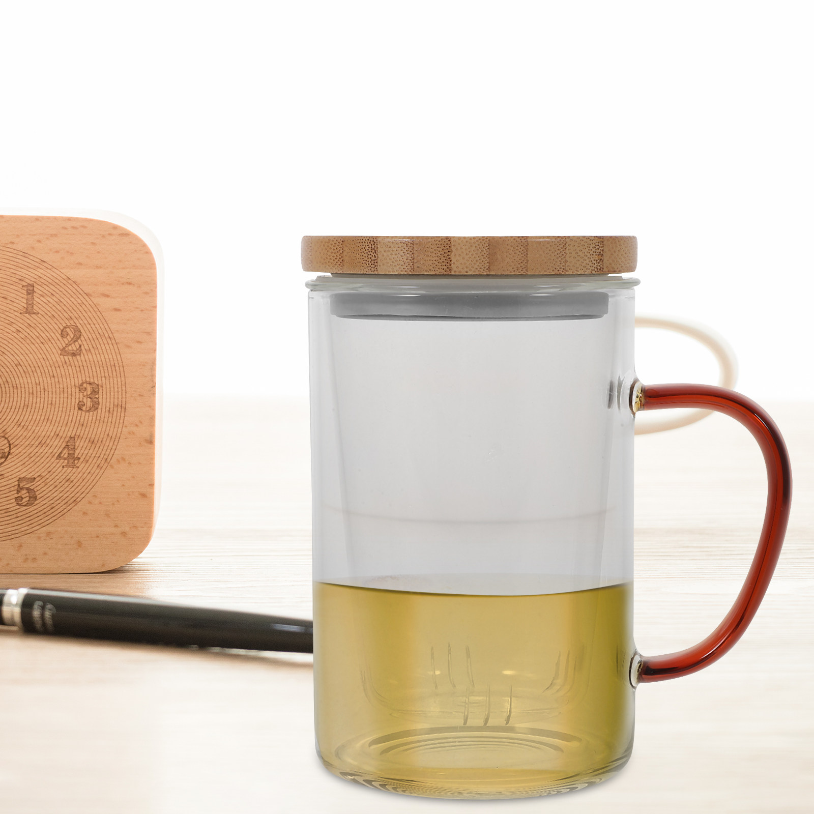 Стеклянная чашка для чая 450 м – обзор и цена Coffee Tea Green