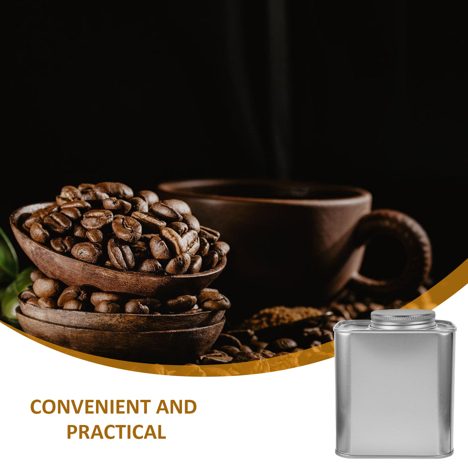 4 шт. герметичных контейнера д – обзор и цена Coffee Tea Bean Leaf
