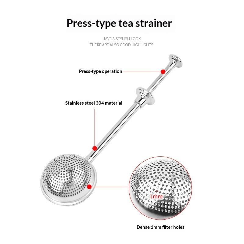 Чайный инфузор с длинной ручко – обзор и цена Tea Strainer Mesh